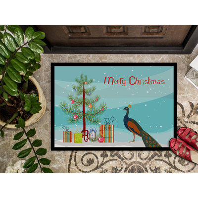 Lea Non-Slip Christmas Outdoor Doormat