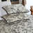  100% Cotton Black Printed Floral Quilt Bedding Set-283005639