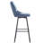 Avianah Swivel Upholstered Counter Stool with Metal Frame-104743609