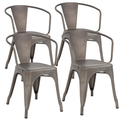 Beechmoor 18'' H Metal Side Chair
