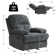 Generose 35.4" Wide Manual Glider Rocker Recliner Chair