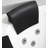 59'' x 39.4'' Corner Whirlpool Bathtub with Faucet-25300928