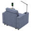 Fauteuil rembourré de 38 po de largeur avec rangement, œillet électrique, porte-gobelet pour le salon Tupelo-97955706