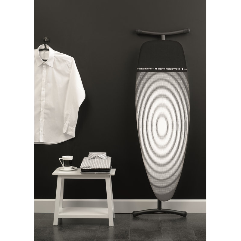 Brabantia Size D Ironing Board, Black/Grey/White