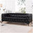 Natsue 84.06'' Faux Leather Sofa-573421849
