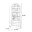 Arched Standard Storage Bookcase