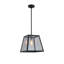 Luminaire suspendu géométrique de style lanterne 1 lumière