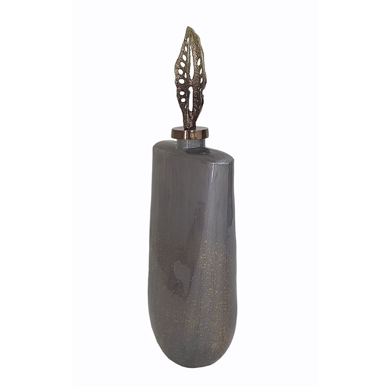 Drabeck Table Vase, 18" H x 6.5" W x 3.5" D
