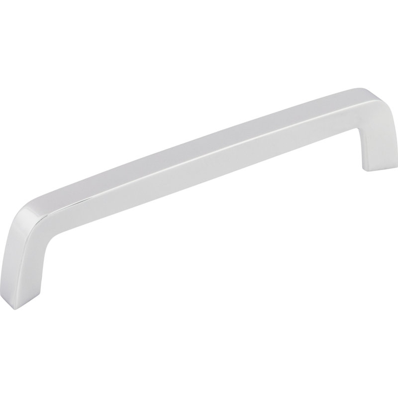 Tapered Bar Pull, Polished Chrome, 6 5/16" Center to Center