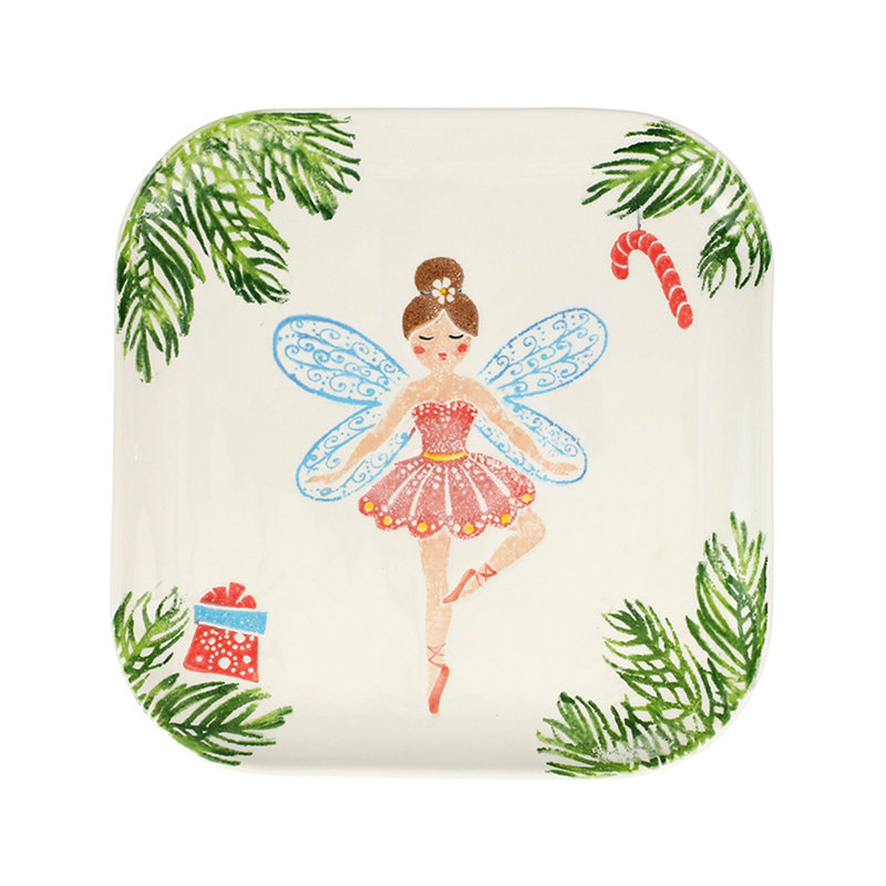 Nutcrackers Earthenware Square Platter