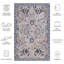 Tapis bleu clair / bleu marine Danna Performance-580370045