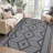 Machine Washable Area Rugs, Modern Geometric Area Rugs with Non-Slip Backing, Stain-Resistant Low Pile Carpet, Contemporary Accent Rugs for Living Room, Bedroom-1293323856