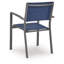 Chaise avec accoudoirs d'extérieur Carbonell (ensemble de 4)
