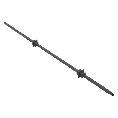 Balusters 10Pcs Balusters Support Industrial Loft Pipe Handrail For Stairs