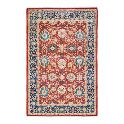 Haynie One-of-a-Kind 4' X 6'1" Hand Knotted Area Rug