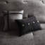 7 Piece Comforter Queen Grey Faux Suede - Lodge Cabin Decor With Buttons Fill Silky Decorative Pillows Soft Enchanting Style