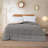 Modern Threads Sanctuary by PCT Down Alternative Microfiber Quilted Reversible Comforter & Duvet Insert - Soft, Comfortable Alternative to Goose Down - Bedding for All Seasons-2012141070-2012141182