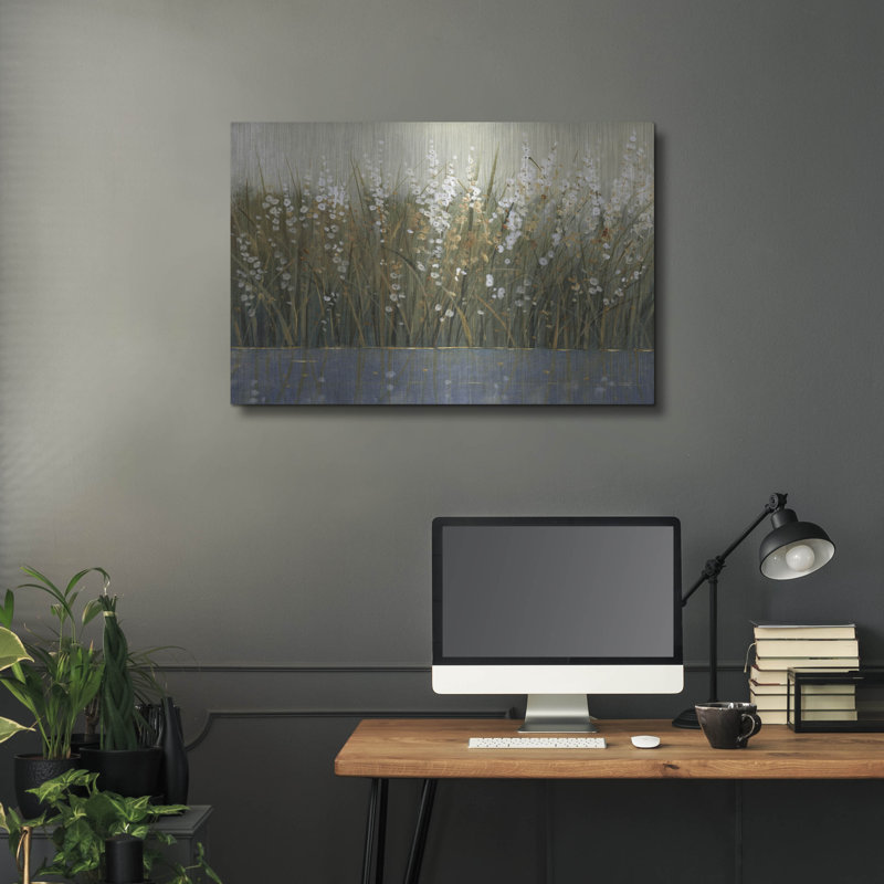 Red Barrel Studio® «By the Tall Grass II» par Tim O'Toole, art mural en métal, H 24 po x l 36 po