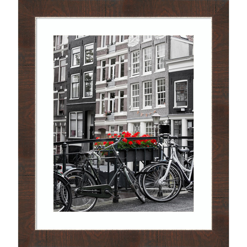 Domonica Brown Picture Frame with Mat, 16" x 20"