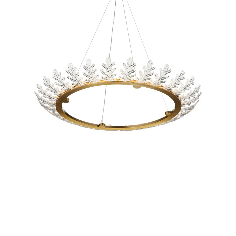 Oakwreath 1 - Light LED Chandelier