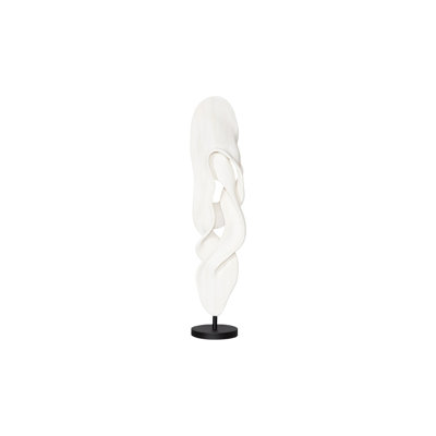 Cast Dancing Sculpture, Glissade, Faux Bleached