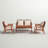 Dameika Acacia Wood 4 - Person Patio Conversation Set with Cushions-1458366297-1458781156