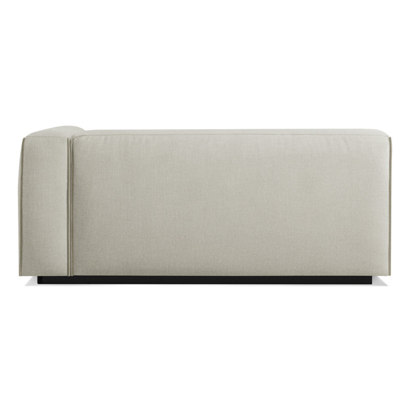 Cleon Chaise Lounge, Maharam Meld in Panda, Right Hand Facing
