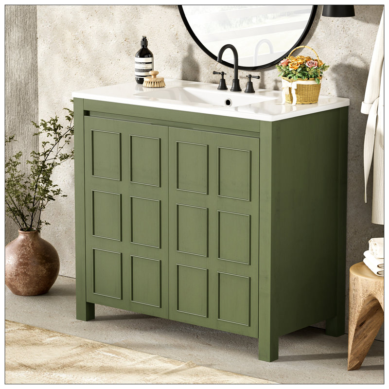 Vanities For Bathroom, Olive Green