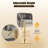 Swivel Adjustable Height Bar Stool with Golden Base-663557213