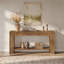 Console en bois massif 63 "