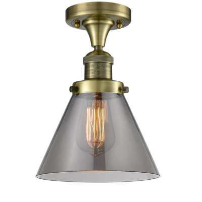 Plafonnier semi-encastré 1 lumière Cone
