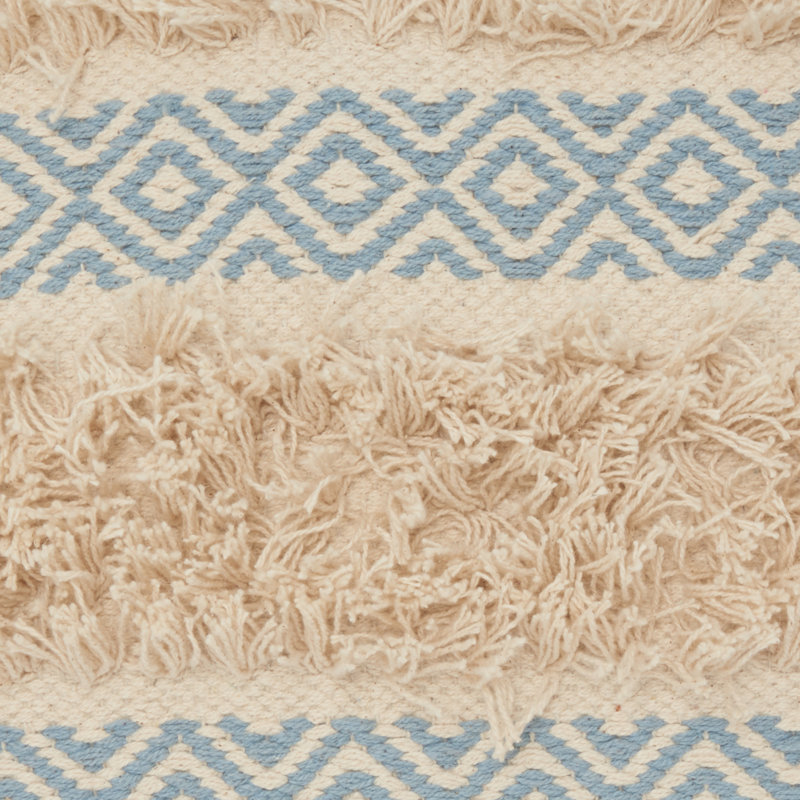  Square Cotton Pillow Cover & Insert, Ocean