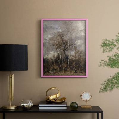 Vintage Landscape CLII Framed Print - Solid Wood