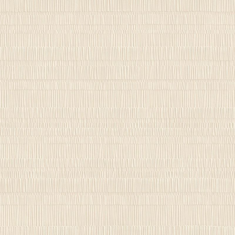 Papier peint plissé, Beige