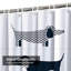 Rideau de douche teckel avec 12 crochets-245005064