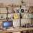 Black+Tan Rectangular Solid Wood+Iron desks-10144600