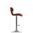 Carty Swivel Upholstered Adjustable Height Counter Stool-23211537