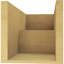 Corbeau TimberThane Chapel Hill, grain de bois brut, brun clair apprêté-88289285