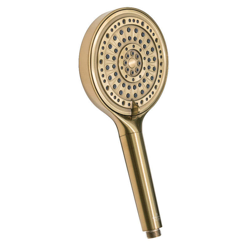 Douche à main 6 fonctions Kingston, Laiton brossé