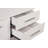 Modern White Shoe Cabinet, 2 Drawers & Multiple Shelves, 42.5 x 42.5 x 13.8 inches | Coated Particle Board, Thickness: 0.6 inches | Wall-Mountable Design, Ideal for Entryway & Hallway Storage