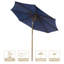 Parasol de marché 9 pi Coleford-583430013