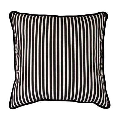  Cotton Striped Throw Pillow