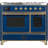 ILVE Majestic II Series 40 inch Dual Fuel Range with 6 Sealed Burners, Griddle (Glass Door)-48279884-48279861