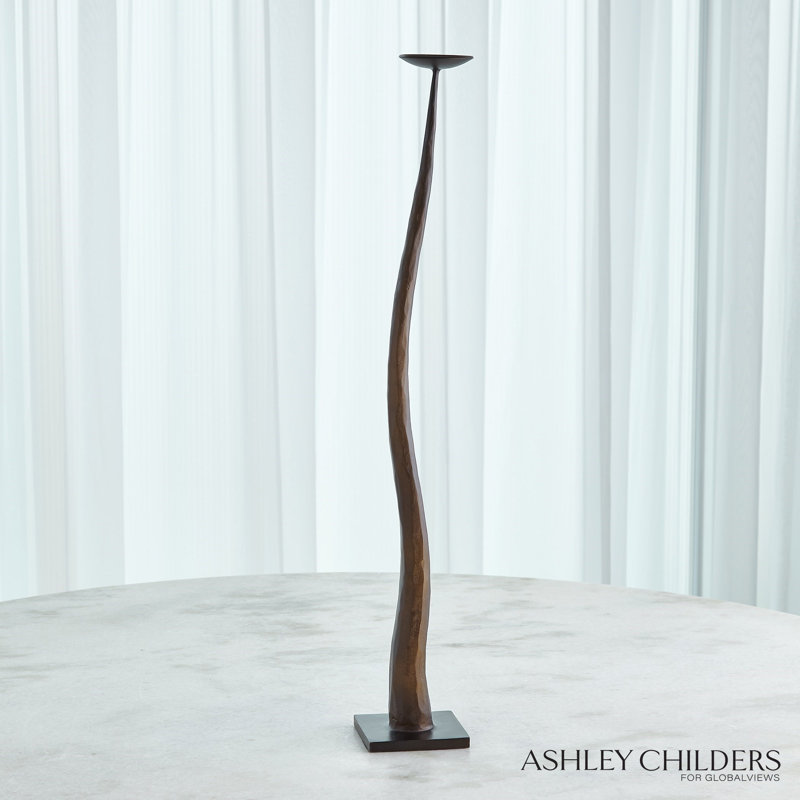 Chiseled Candle Holder-Short, 30" H x 4.5" W x 4.5" D