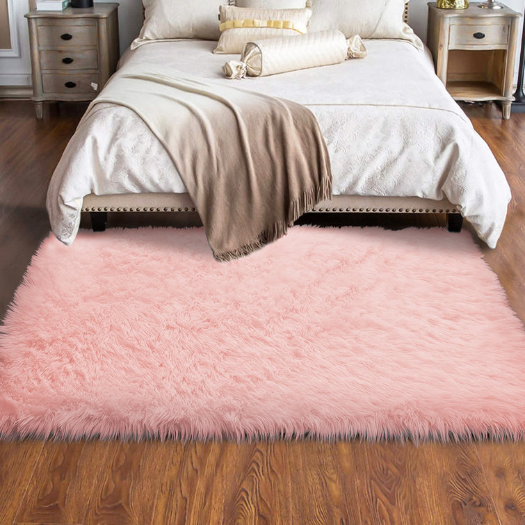 Chiemeka Faux Sheepskin Indoor Rug