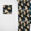 Rideau obscurcissant en marbre Gilded White Floral - Splendor-107610772