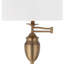 Lampe sur pied avec bras articulé 60 po Galindo