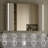48" W x 32" H Manvitha Rectangular Silver Aluminum Frame Recessed/Surface Mount Medicine Cabinet with Anti-Fog Mirrors, 3 Color Temperatures Dimmable Lights and Adjustable Glass Shelves for Makeup, Shaving or Bathroom Vanity Storage-1019624976