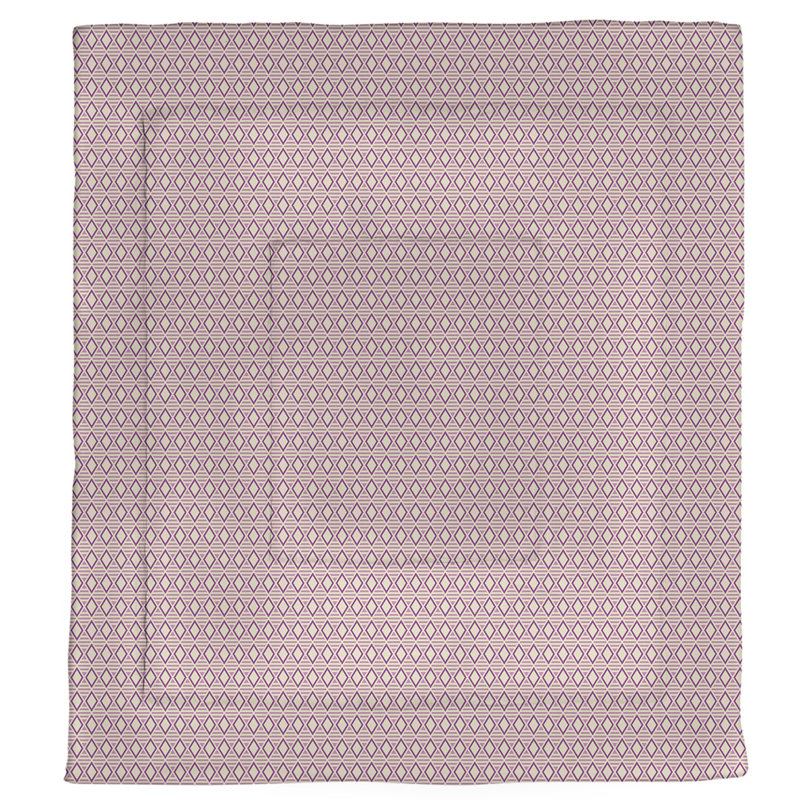 Édredon réversible simple Katelyn Elizabeth, Édredon simple, Mauve
