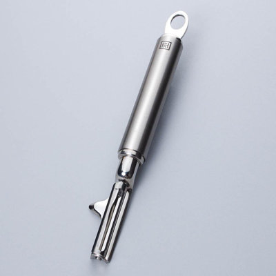 Éplucheur pivotant fine en acier inoxydable huche